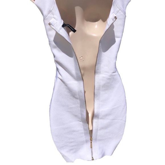 MARCIANO Janethe Corset Bandage White Dress NWT XS - Picture 3 of 7